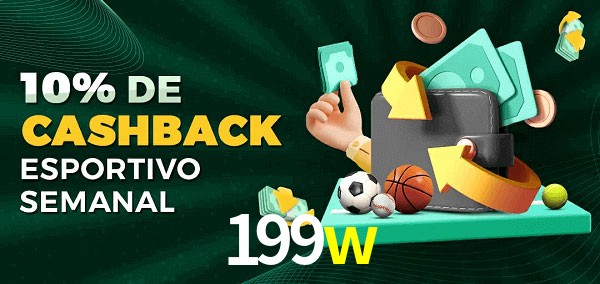 10% de bônus de cashback na 199w